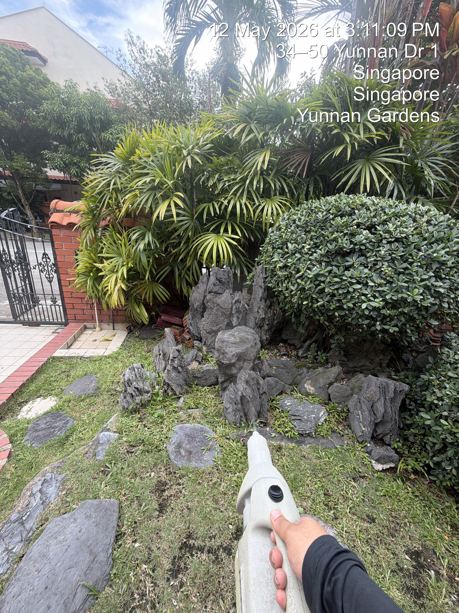 Landscaping area treatment